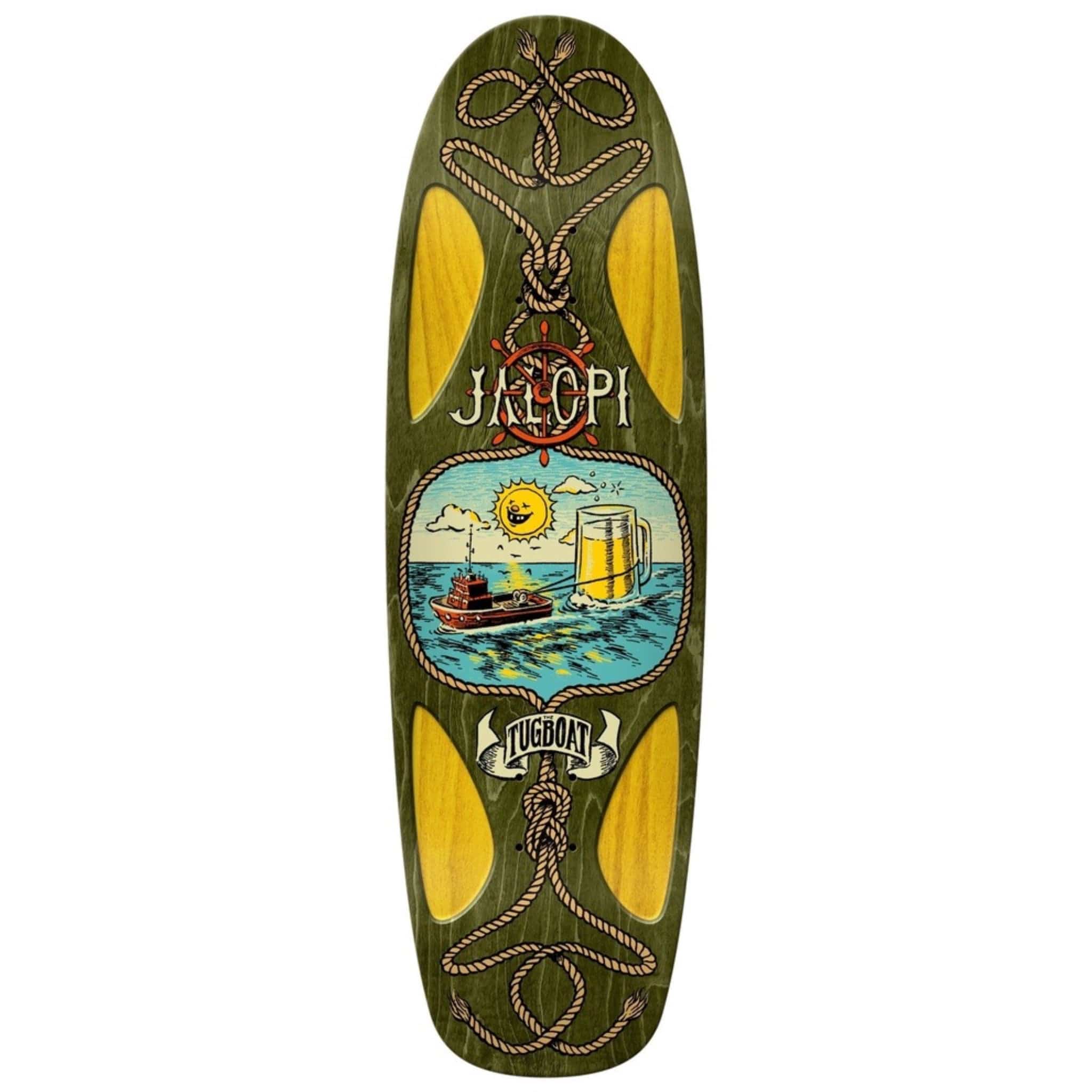ANTI-HERO TEAM JALOPI TUGBOAT SHAPED DECK 9.80 – Amateur Athlete
