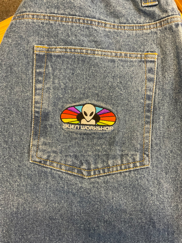 Alien Workshop Jorts Baggy Back Pocket Embroidered