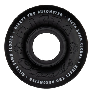 Ricta Black 54mm 92a skateboard wheels
