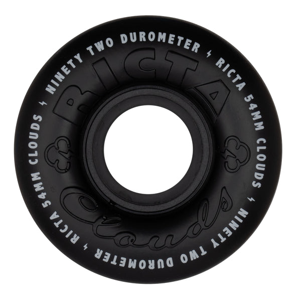 Ricta Black 54mm 92a skateboard wheels