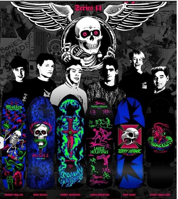 Powell Peralta Bones Brigade 14 Skate Deck