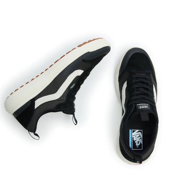 Vans shoes Ultrarange Black White herringbone color way