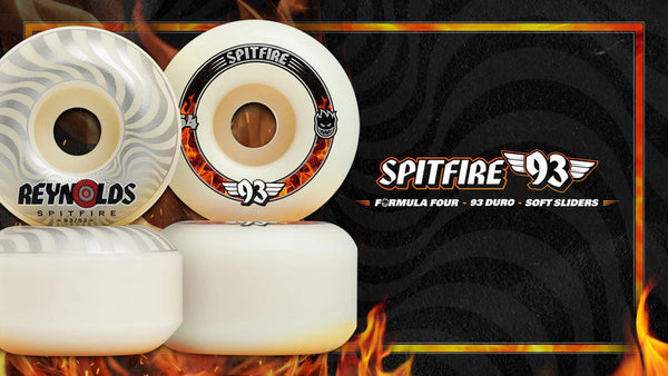 Spitfire Skateboard wheels 93D Soft sliders photo