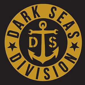 Dark Seas Division Logo. Streetwear for skaters where maritime meets skateboarding. 