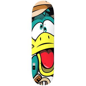 Birdhouse Jaws Duck Jones XL 8.475 skateboard deck cartoon duck graphic
