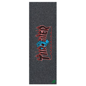 11in Thrasher x SC Screaming Flame Logo Sheet Mob Skateboard Grip Tape