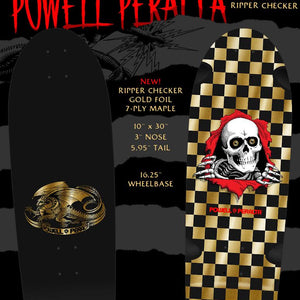 Paul Peralta gold foil ripper reissued Deck