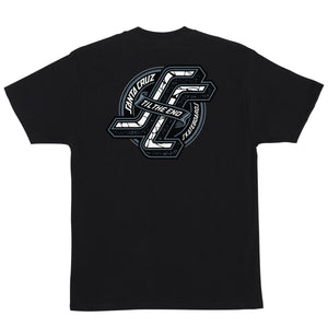 Santa Cruz skateboards OG black T-shirt back image