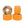 a set og OJ x Realtree orange with real tree camo pattern on the side of all skateboard wheels 