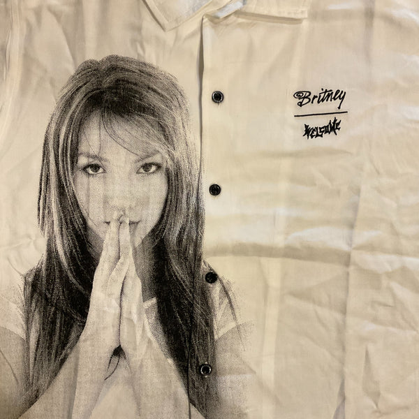 WELCOME SKATEBOARDS X BRITNEY SPEARS RAYON PHOTO BUTTON UP SHIRT