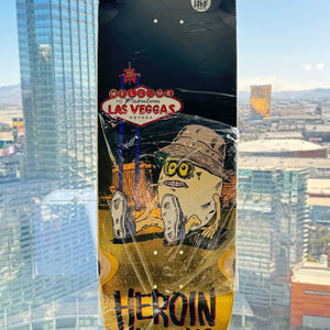 Heroin skateboards fear and loathing in Las Vegas deck