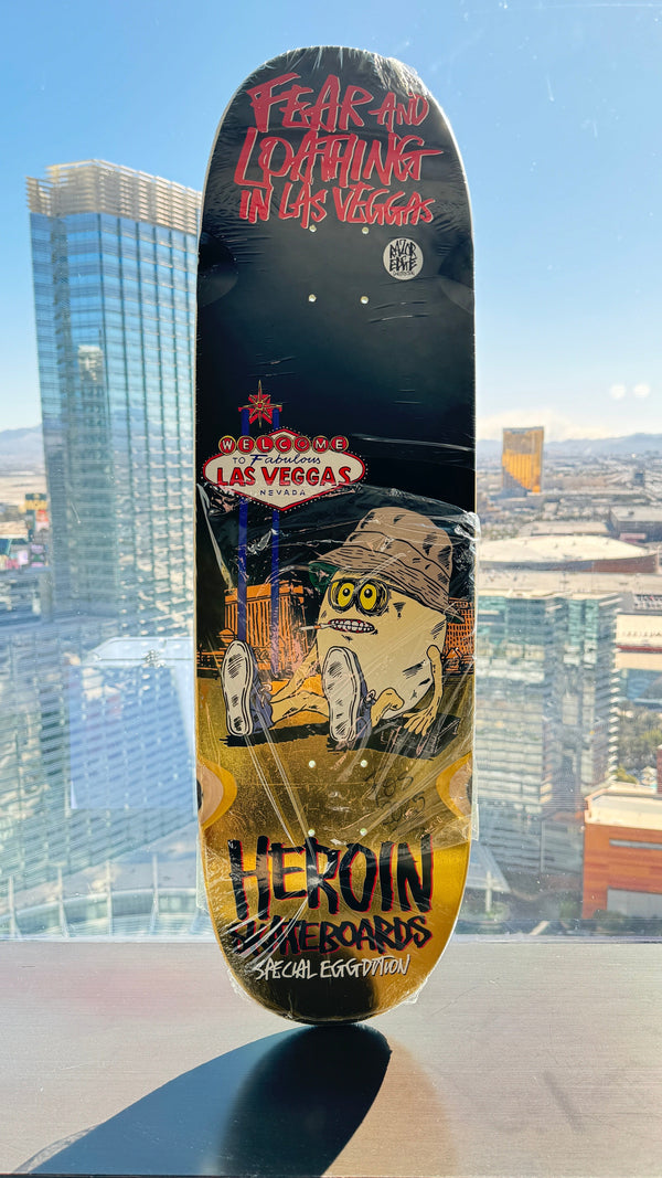 Heroin skateboards fear and loathing in Las Vegas deck