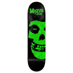 ZERO MISFITS - FIEND SKULL COLLAGE - NEON GREEN