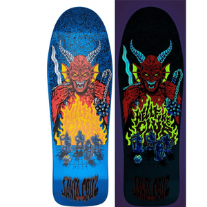 SANTA CRUZ X STRANGER THINGS KNOX HELLFIRE PIT DECK
