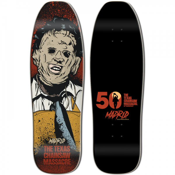 MADRID X TEXAS CHAINSAW MASSACRE HEAD CHEESE 9.5" DECK