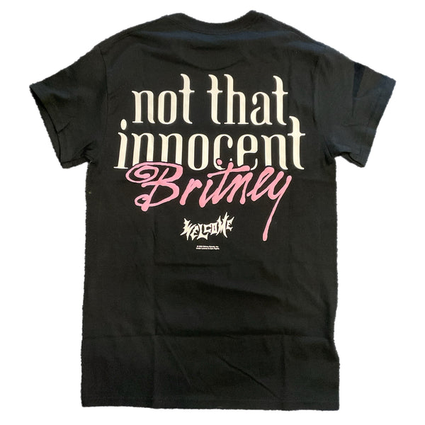 WELCOME X BRITNEY DAISIES TEE BLACK