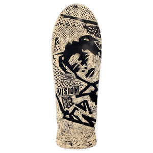 VISION ORIGINAL MG DECK-WOODCUT ART BY SEAN STARWARS- 10"X30"
