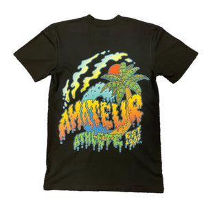 Amateur Athlete Skate Shop Palm Tree Signature T-Shirt