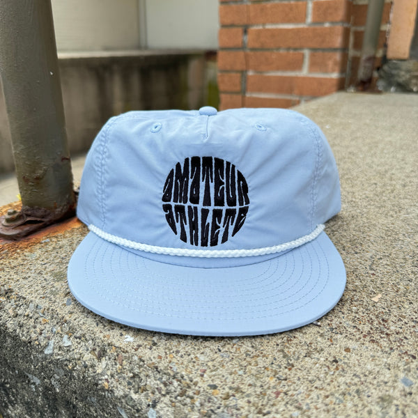 AMATEUR ATHLETE SNAPBACK ROPE HAT BABY BLUE