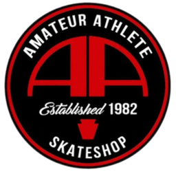 Amateur Athlete Skate Shop Circle Logo