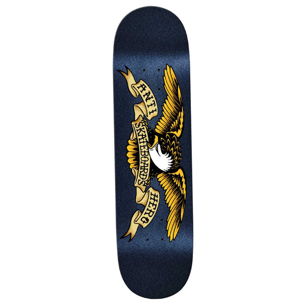 ANTI HERO SKATEBOARDS EASY RIDER CLASSIC EAGLE DECK blue sparkle