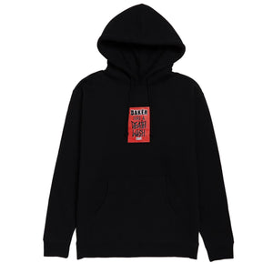 Baker Has A Deatherwish Part 2 Black Hooded sweatshirt with drawstrings.