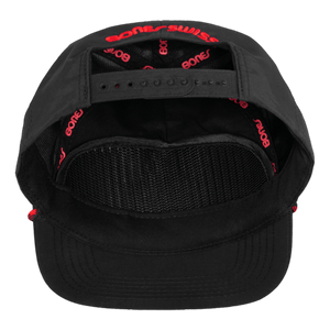Bones Bearings OG Swiss Circle Low Pro Cap inside red Bones woven taping