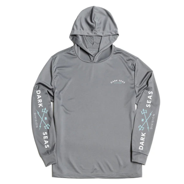 DARK SEAS HEADMASTER UV HOODED LS SHIRT