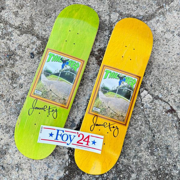 DEATHWISH FOY THRASHER HAMMER DECK SIGNED (1 PER PERSON)