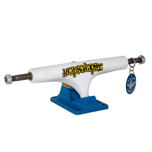 INDEPENDENT STAGE 4 MARK GONZALES FLAT WHITE BLUE TRUCKS