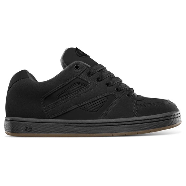 Es Accel X Arto black skateboard shoes side image