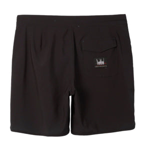 Back view showing patch pocket with flap