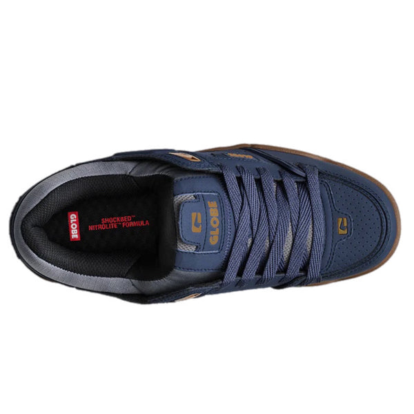 Globe Fusion Shoes Navy Grey