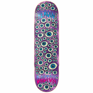 Heroin Skate Board, Deck Dalton Dern purple Heroin Brand