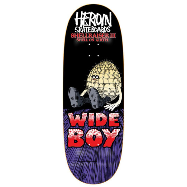 Heroin Skateboards Shellraiser 3 10.75" deck 