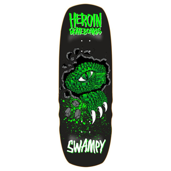 Heroin Skateboards Swampy alligator shovel 10.5" deck