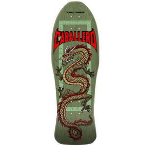 Powell, Peralta, Chinese, dragon Caballero sage, green stain
