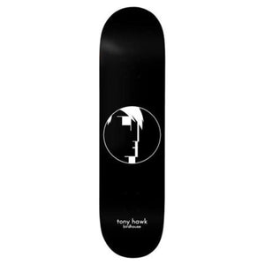 Birdhouse Tony Hawk 8.5” black entries skateboard deck