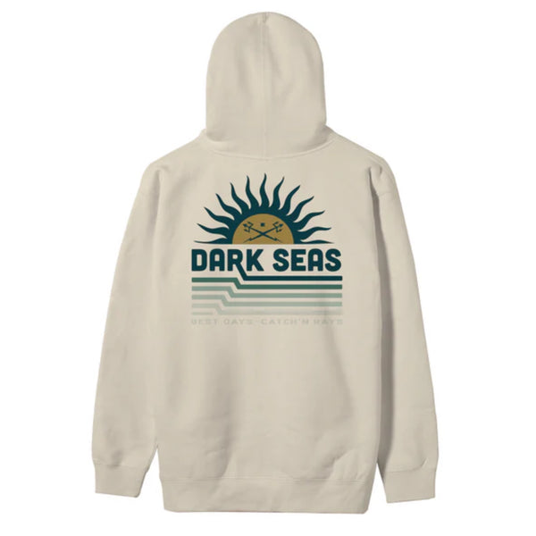 Dark seas division bone electromagnetic pool over hoodie back image