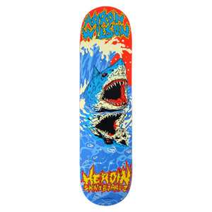 Heroin skateboards deck Aaron Wilson reflections 8.5 inch skateboard