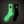 Zero skateboards, glow-in-the-dark socks, black, and white image