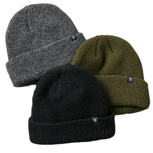 Roark Turk 3 pack beanie black green grey