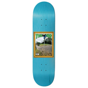 Blue DEATHWISH skateboard pro model Jamie Foy bottom image