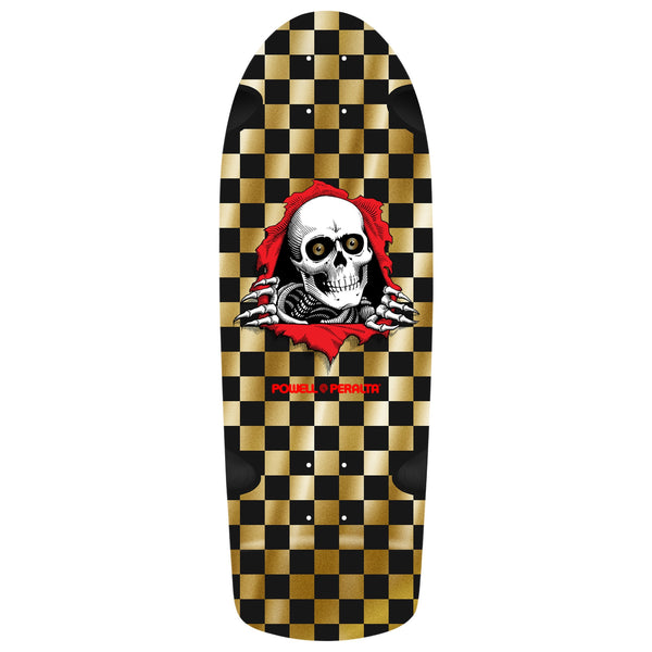 skateboard deck Powell Peralta OG Ripper gold foil graphic