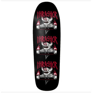 Toy Machine x Thrasher Monster Gram Shaped Skateboard Deck