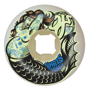 OJ WHEELS RUSSELL DOUBLE DURO 56mm MINI COMBO skateboard wheel side image