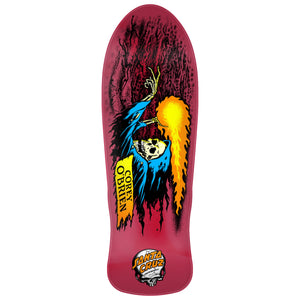 OBrien Reaper Reissue Skateboard Deck 9.85in x 30in Santa Cruz