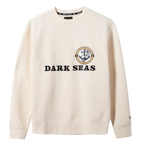 WHITE DARK SEAS MCALLISTER CREW SWEATSHIRT