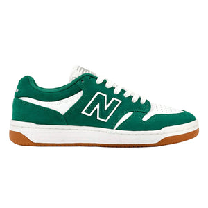 NEW BALANCE NUMERIC 480 GREEN WHITE SIDE IMAGE