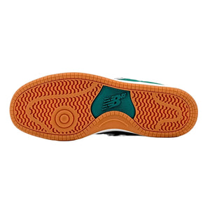 NEW BALANCE NUMERIC 480 GREEN WHITE BOTTOM IMAGE 